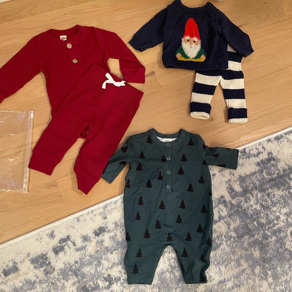 XMAS - Hanna Andersson Baby Matching Sets